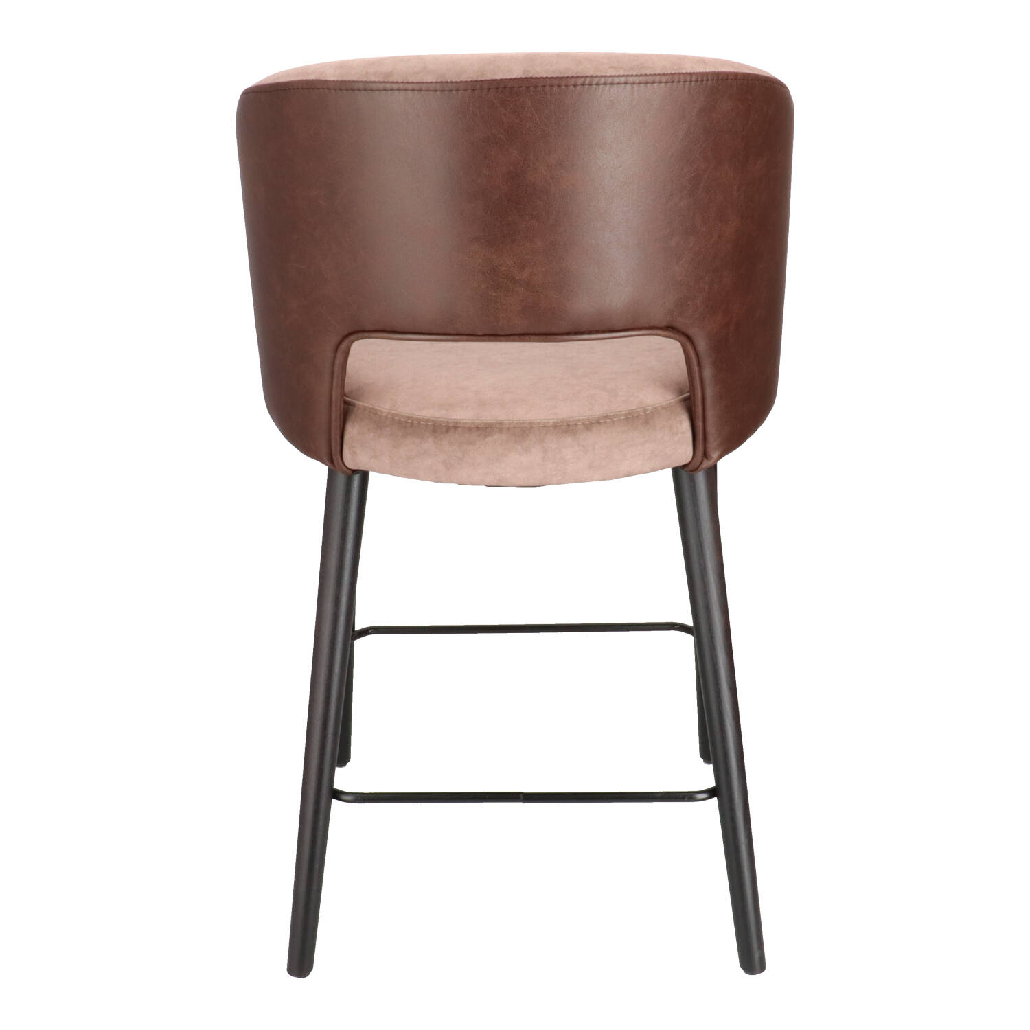 T LOLA H MOCCA  Brown design Low bar stool